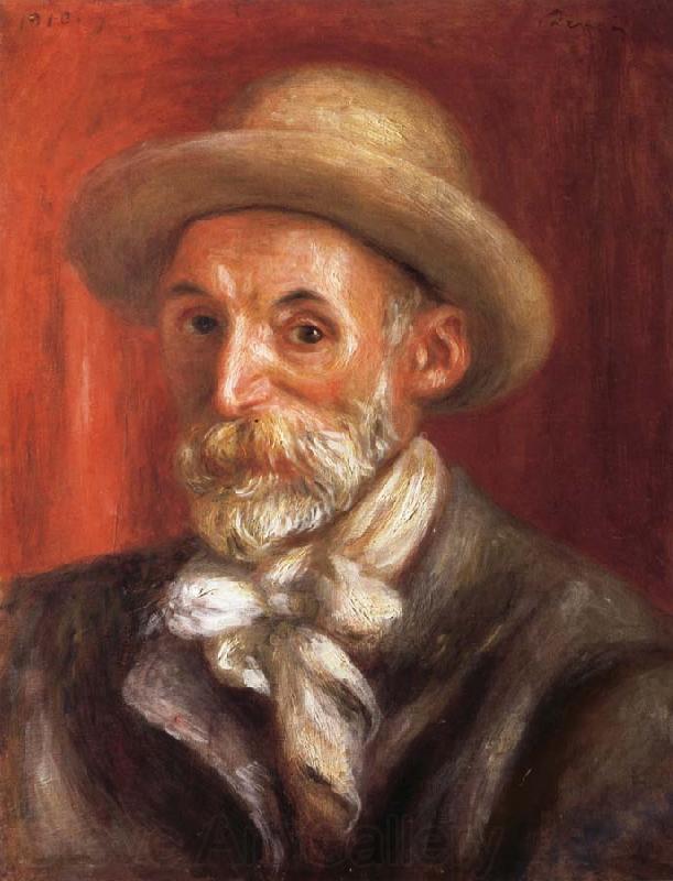 Pierre Renoir Self-Portrait Norge oil painting art